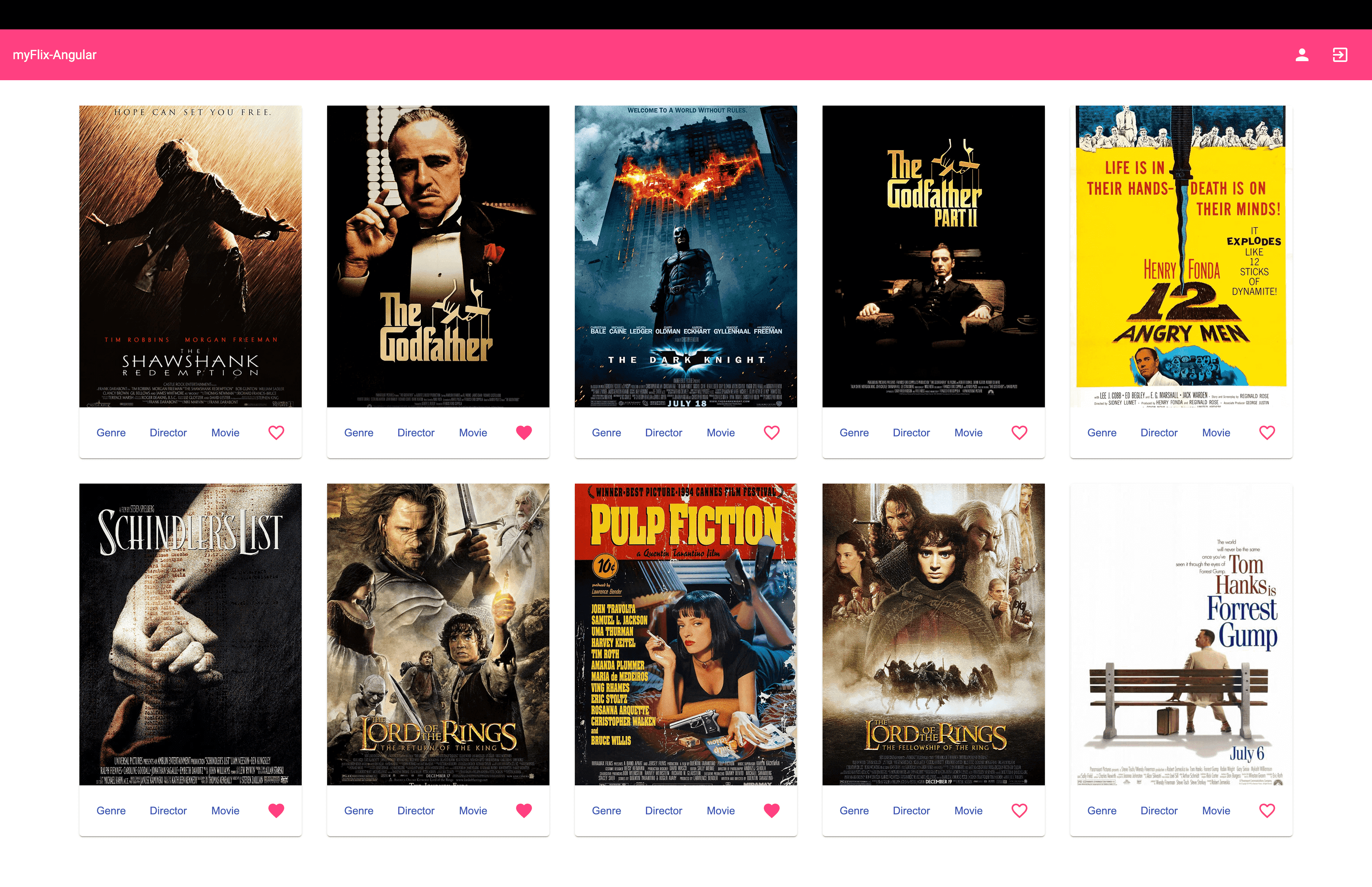 myFlix Angular